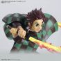 BANDAI - Kimetsu no Yaiba (Demon Slayer) - Tanjiro Kamado Hinokami Kagura Plastic Model Kit