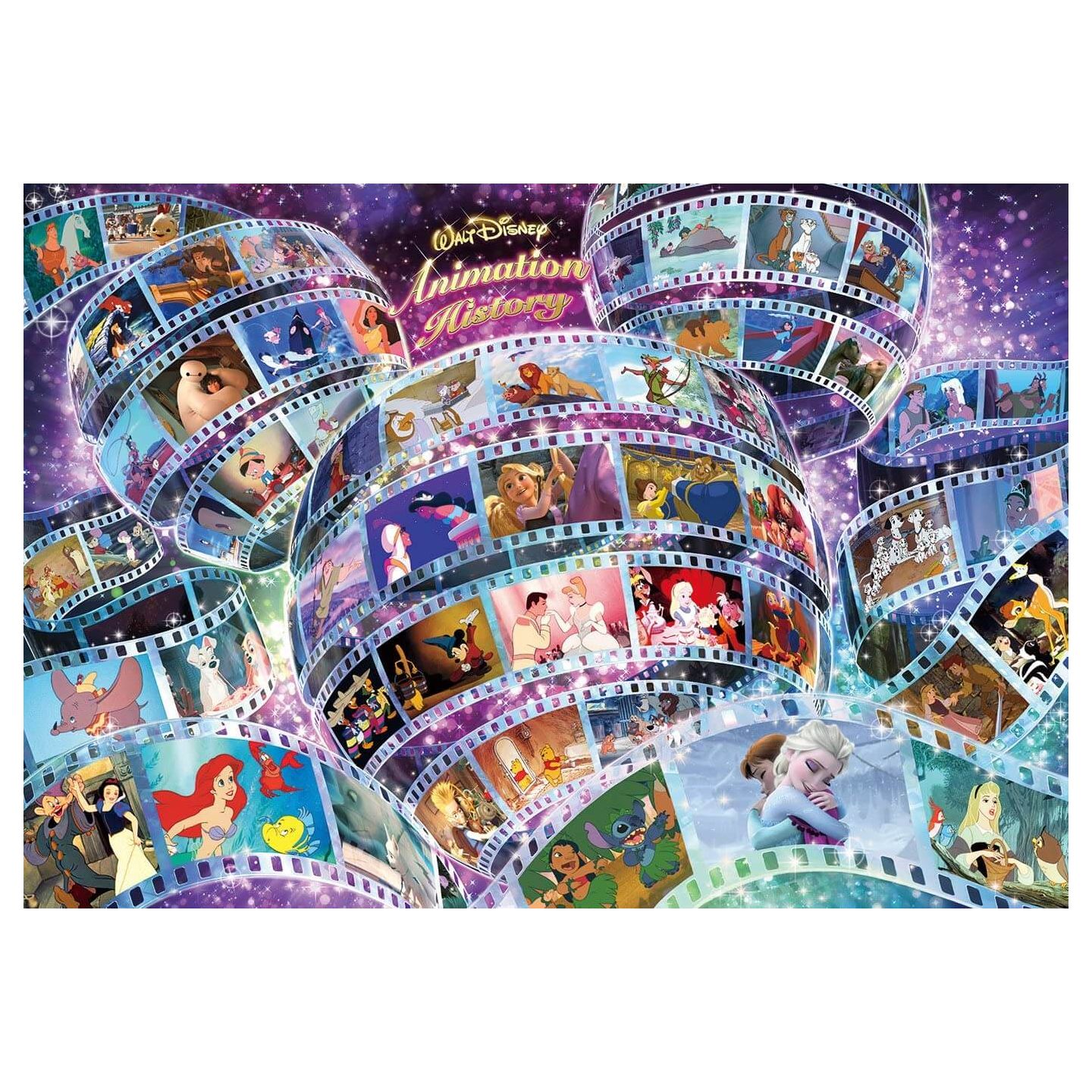 TENYO - DISNEY Animation History - 1000 Piece Jigsaw Puzzle D-1000-461