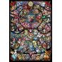 TENYO - DISNEY & PIXAR Collection Héroïnes - Jigsaw Puzzle Vitrail 1000 pièces D-1000-028