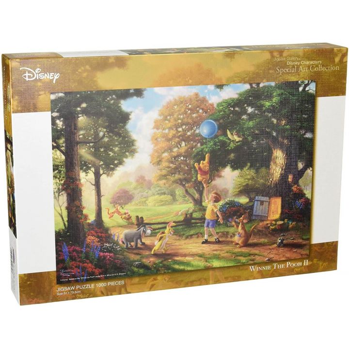 TENYO - DISNEY Winnie the Pooh II - 1000 Piece Special Art Collection Jigsaw Puzzle D-1000-030