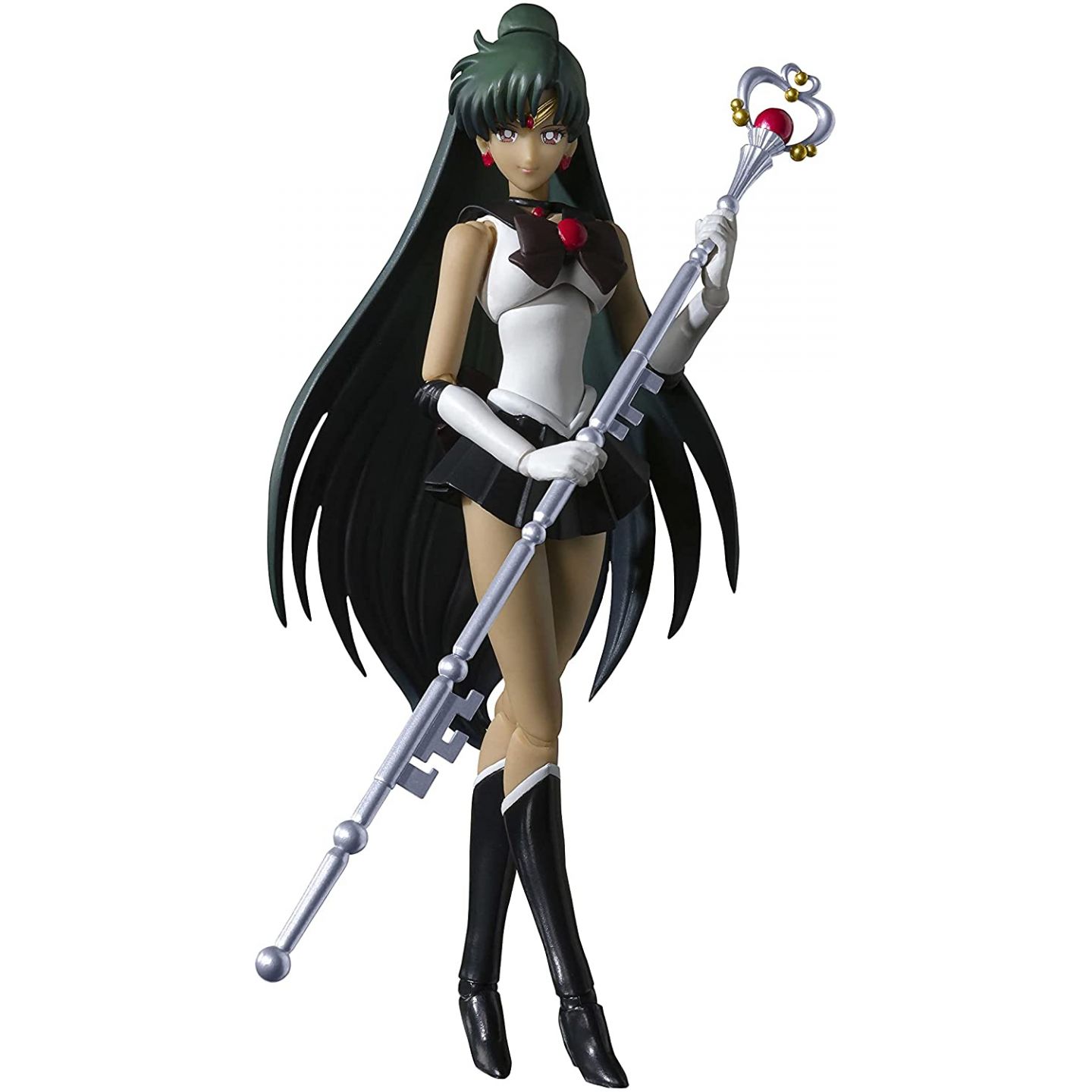 Bandai Tamashii Nations S.H. Figuarts Sailor Pluto - Sailor Moon Action  Figure -Animation Color Edition