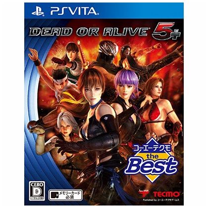 Koei Tecmo Games the Best DEAD OR ALIVE 5 PLUS [PS Vita software ]