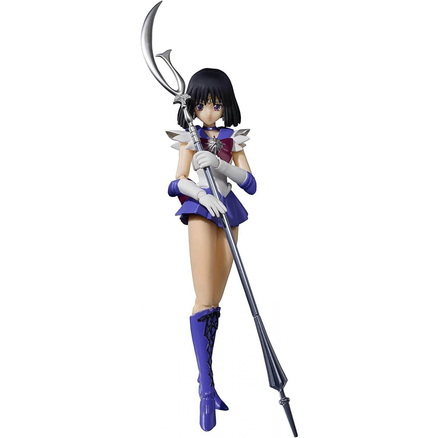 Bandai Tamashii Nations S.H. Figuarts Sailor Saturn - Sailor Moon Action  Figure -Animation Color Edition