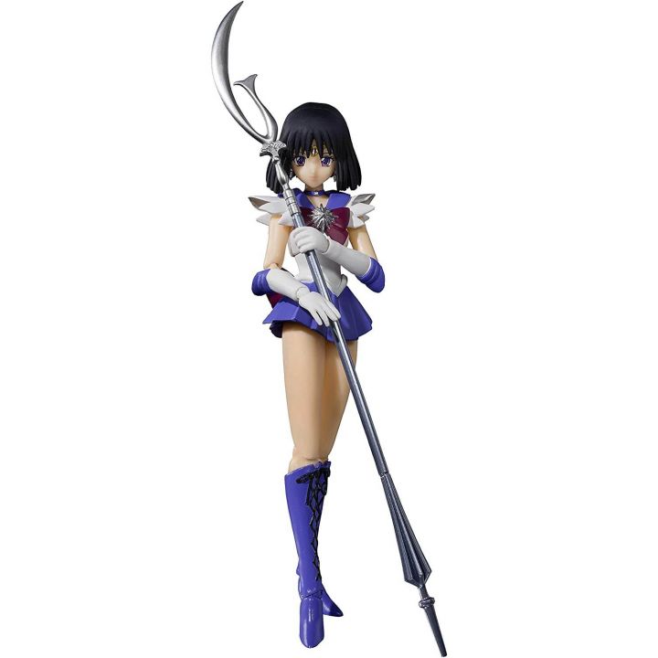 Bandai Tamashii Nations S.H. Figuarts Sailor Saturn - Sailor Moon Action Figure -Animation Color Edition-