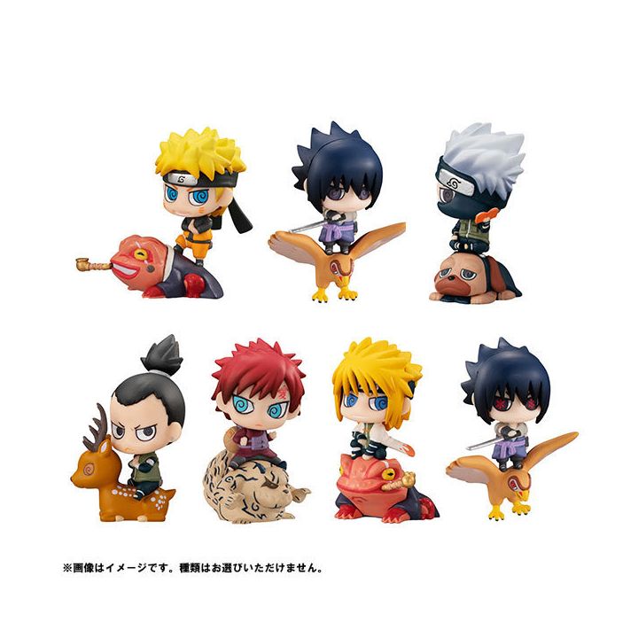 MEGAHOUSE - Naruto Shippuden - Kuchiyose no Jutsu Dattebayo Figure BOX (8pcs)