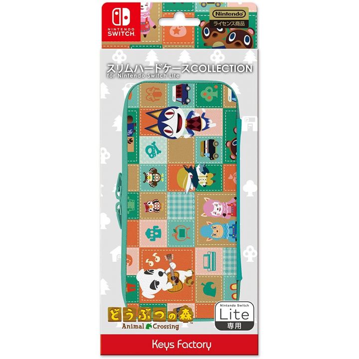 Keys Factory Slim Hard Case COLLECTION for Nintendo Switch Lite - Animal Crossing