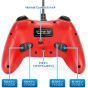 GAMETECH - HG Battle Pad Turbo Pro SW for Nintendo Switch - Red