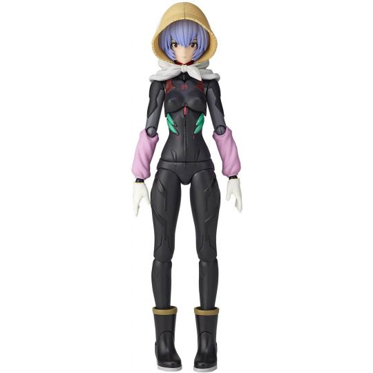 KAIYODO - EVANGELION EVOLUTION EV-022  Evangelion: 3.0+1.0 Thrice Upon a Time - Ayanami Rei 3rd Village Ver. Figure