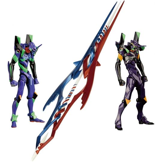 KAIYODO - EVANGELION EVOLUTION EV-EX Evangelion: 3.0+1.0 Thrice Upon a Time - EVA-01/EVA-13/Spear of Gaius