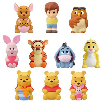 ENSKY Sofvi Puppet Mascot - Winnie the Pooh Figure Box (10pcs)