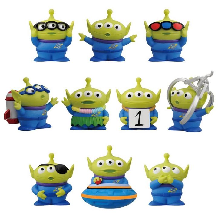 ENSKY Sofvi Puppet Mascot - Toy Story Aliens Figure Box (10pcs)