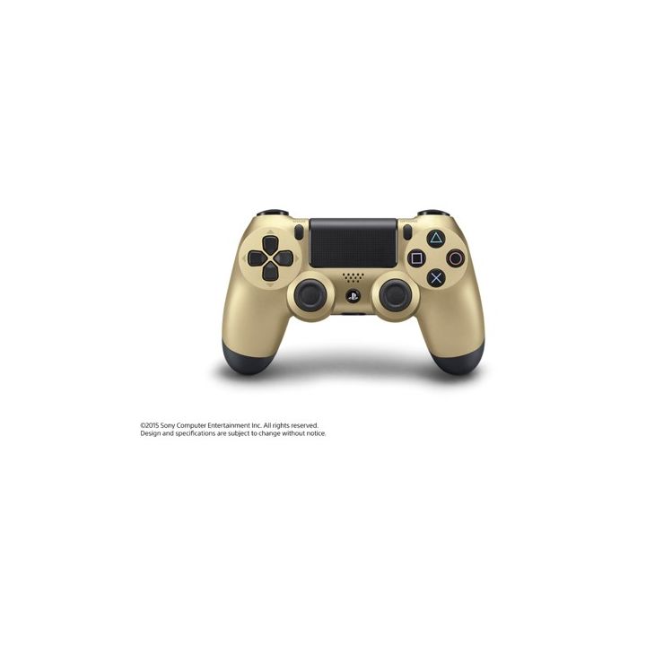 SCE Sony Computer Entertainment Inc. Wireless Controller DUALSHOCK ( Dual Shock ) 4 CUH-ZCT1J [ Gold for PS4