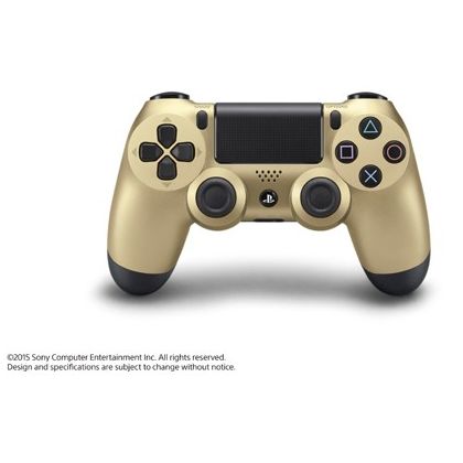 SCE Sony Computer Entertainment Inc. Wireless Controller DUALSHOCK ( Dual Shock ) 4 CUH-ZCT1J [ Gold für PS4