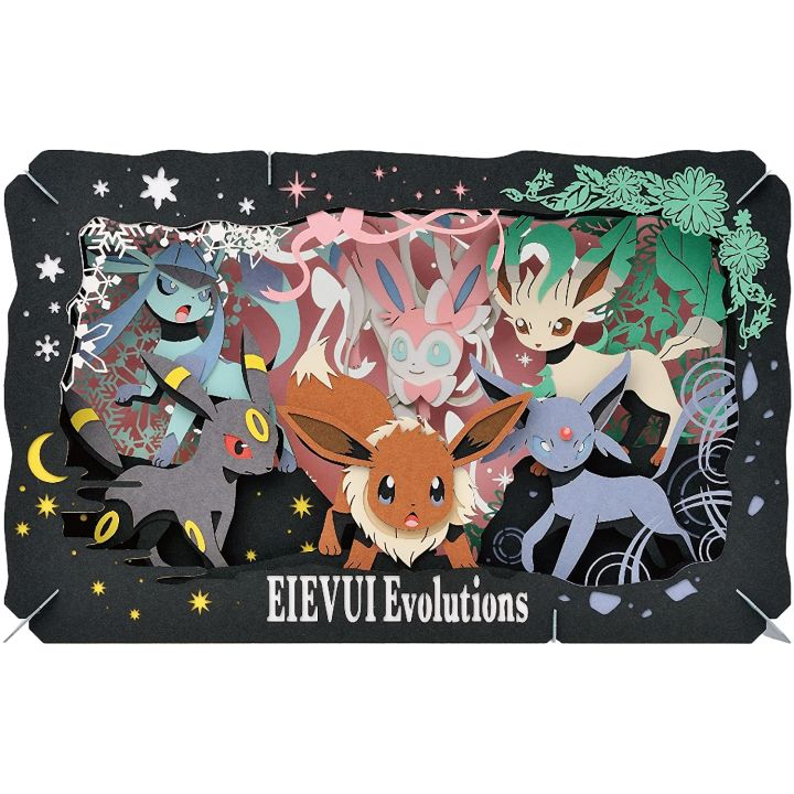 ENSKY Paper Theater PT-L05 Pokemon Eievui Evolutions (Eevee) 2