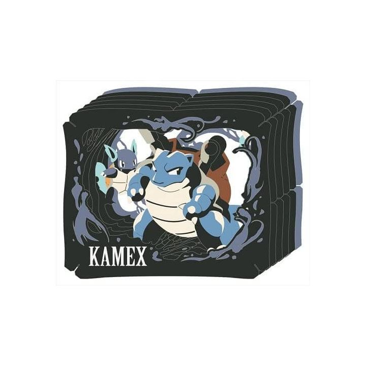 ENSKY Paper Theater PT-023 Pokemon Kamex (Tortank)