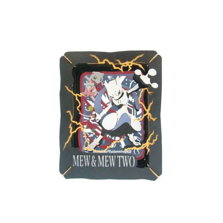 ENSKY Teatro de Papel PT-072 Pokemon Mew & Mewtwo