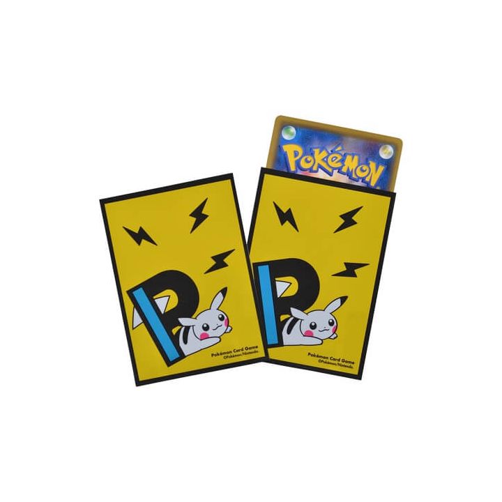 Pokémon Center Original Pokémon Card Game Deck Shield - PIKAPIKACHU YE
