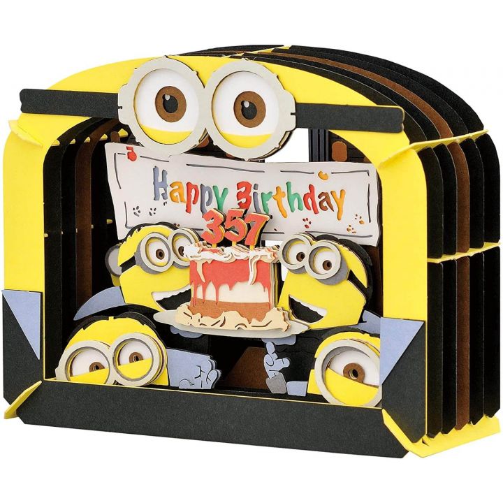ENSKY Papiertheater PT-124 Minions: Alles Gute zum Geburtstag