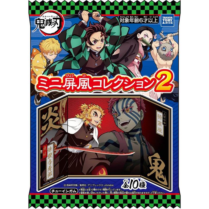 TAKARA TOMY Kimetsu no Yaiba (Demon Slayer) - Mini Folding Screen Collection 2 BOX (10pcs)