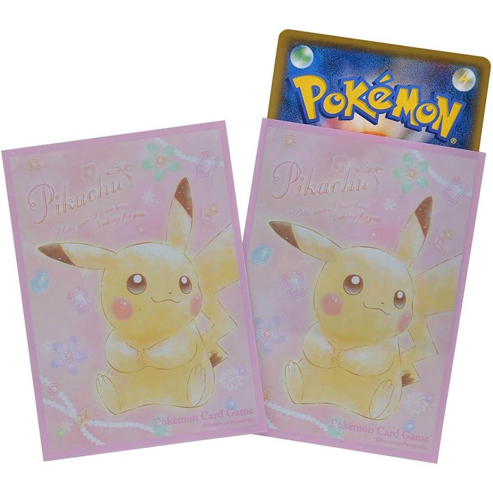 Pokémon Center Original Pokémon Card Game Deck Shield - Pikachu Jewel