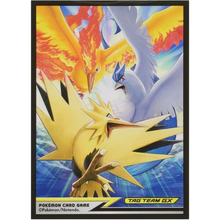 Pokémon Center Scudo per mazzi di carte originali del Gioco di Carte Pokémon - Artikodin Electhor Sulfura
