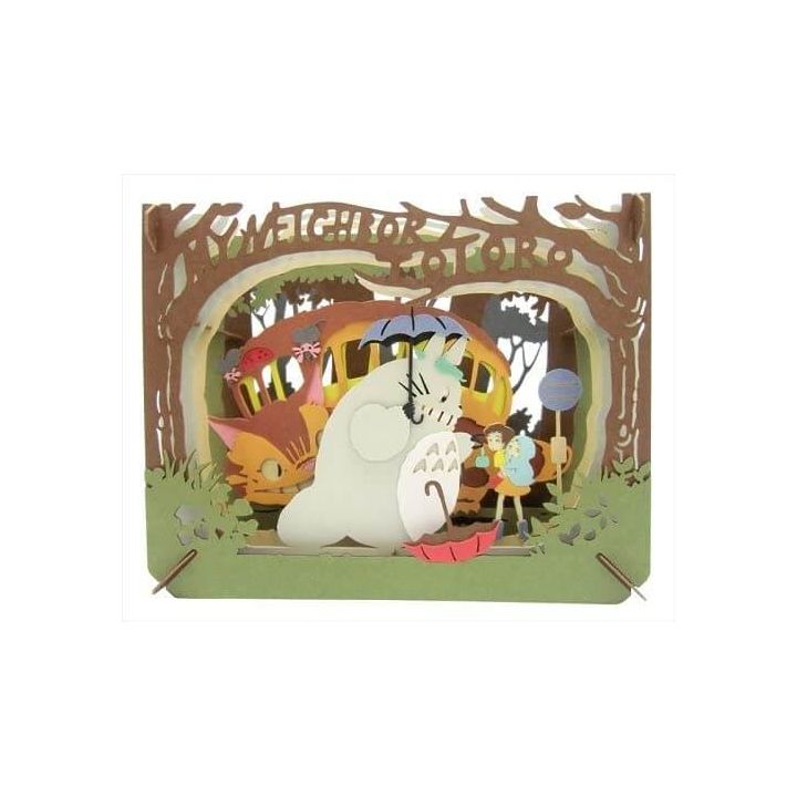 ENSKY - GHIBLI Paper Theater PT-047 Mon voisin Totoro (Tonari no Totoro): Une rencontre mystérieuse