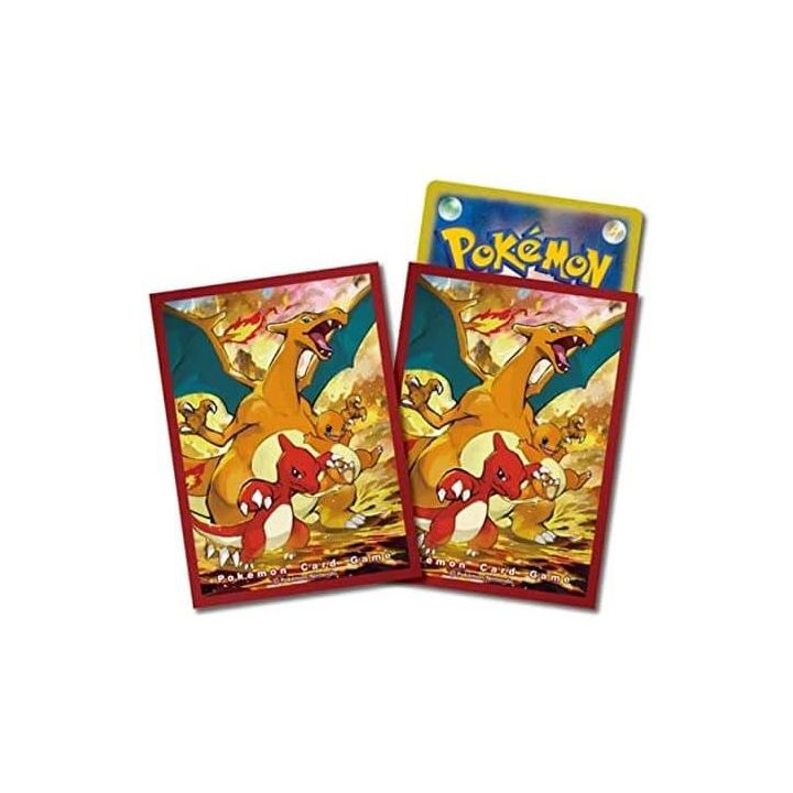 Pokémon Center Original Pokémon Card Game Deck Shield - Charmander Charmeleon Charizard