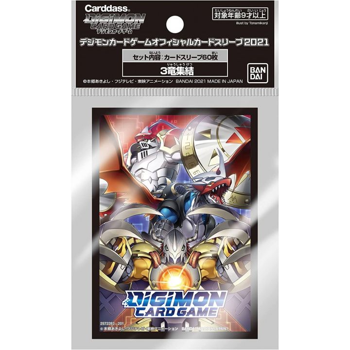 Juego de cartas Digimon oficial Deck Shield - 3 dragon gathering