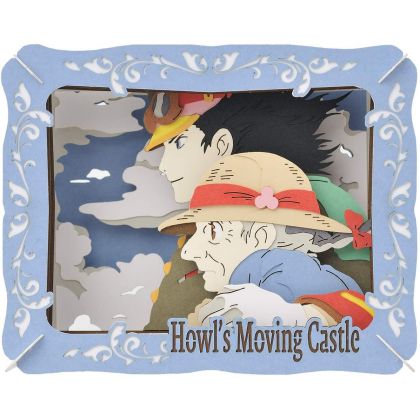 Ensky - Ghibli Howl's Moving Castle Paper Theater Cube PTC-T07