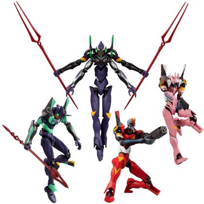 BANDAI EVA-FRAME Rebuild of Evangelion 02 Figure Collection Box (10pcs)