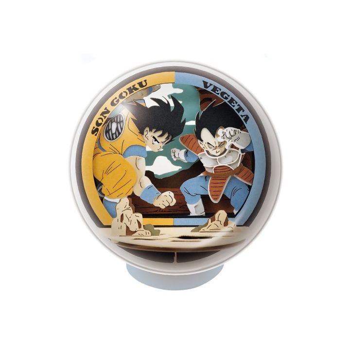 ENSKY - Paper Theater Ball Dragon Ball Z PTB-15 Son Goku & Vegeta