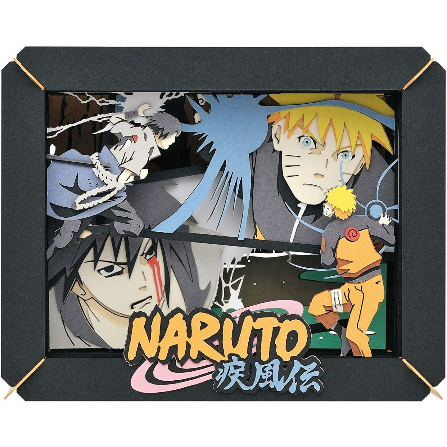 Ensky Paper Theater Pt 125 Naruto Naruto Vs Sasuke