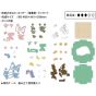 ENSKY - DISNEY Paper Theater Cube PTC-09 Donald & Daisy