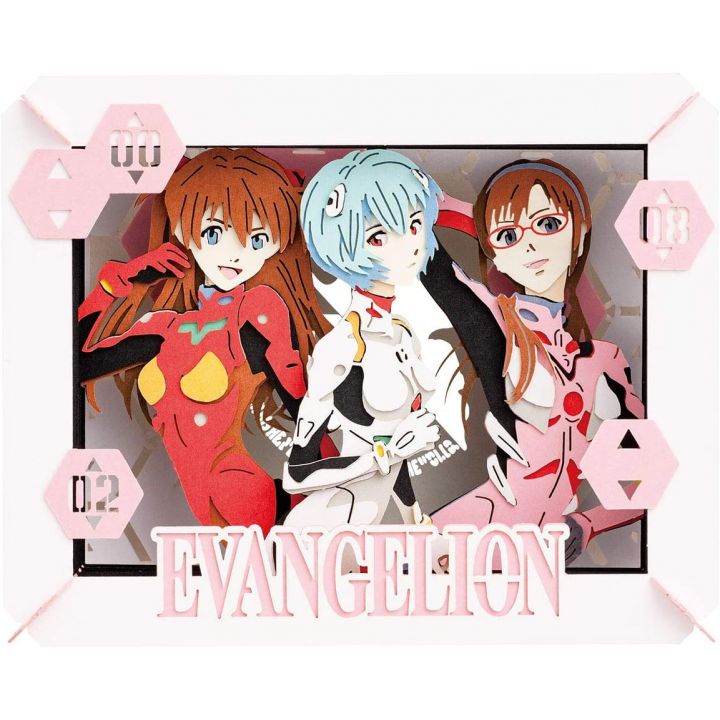 ENSKY Paper Theater Rebuild von Evangelion PT-155 Rei, Asuka & Mari