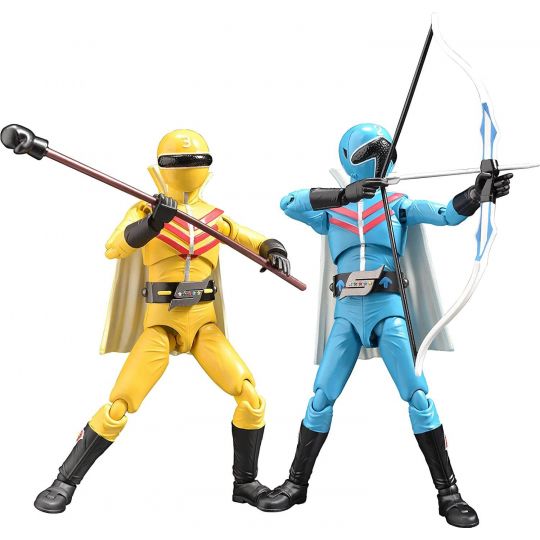 Evolution Toy - Hero Action Figure Series -Toei Ver. - Himitsu Sentai Gorenger - Aoranger & Kiranger Figure