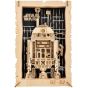 ENSKY - STAR WARS Paper Theater Wood Style PT-WL04 R2 D2