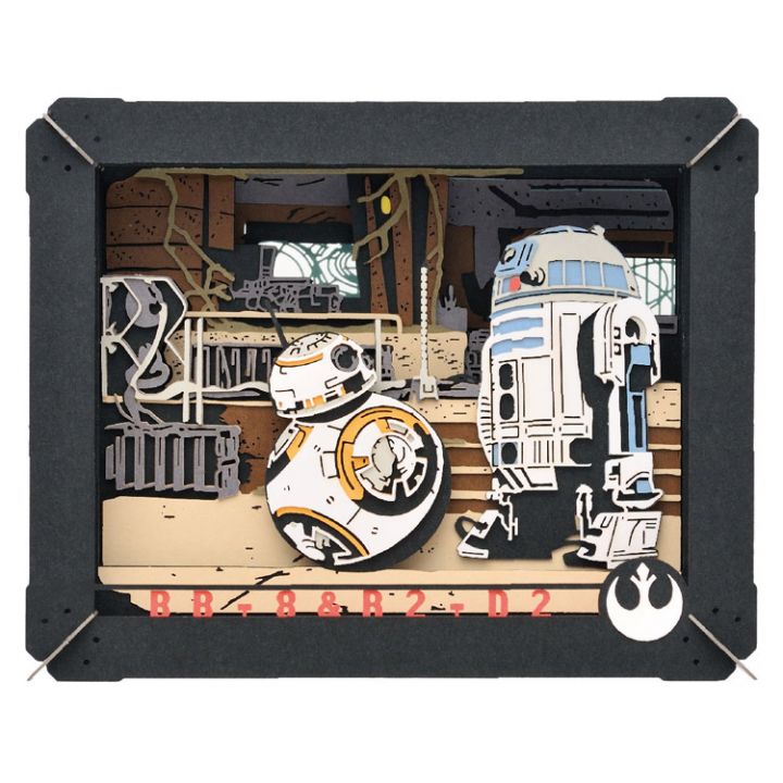 ENSKY - STAR WARS Paper Theater PT-110 BB-8 et R2-D2