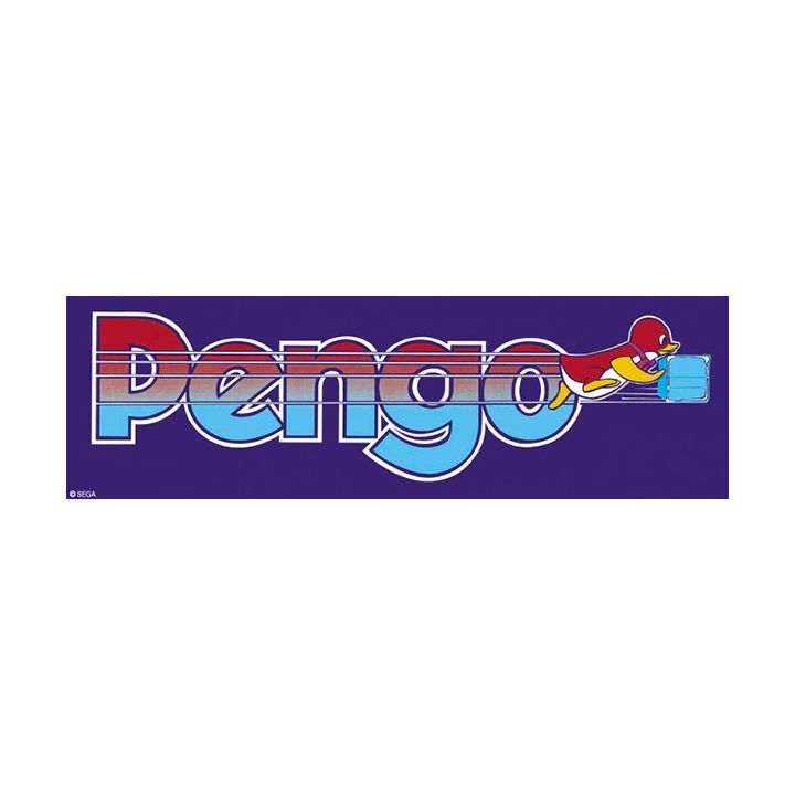 MCUxSEGA Collabo Goods - PENGO Arcade MARK'E Sticker