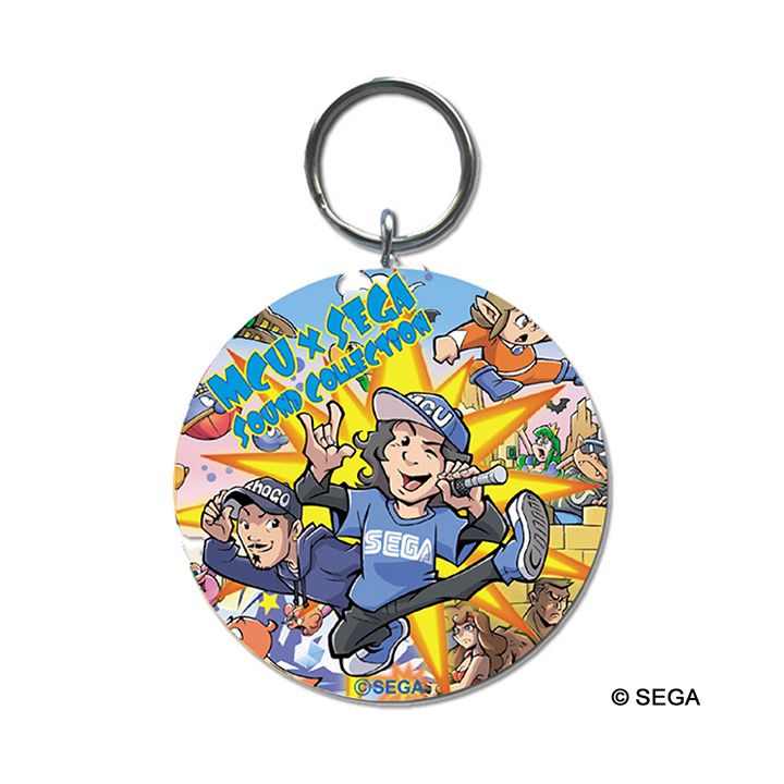 MCUxSEGA Collabo Goods - CD Jacket Keyholder