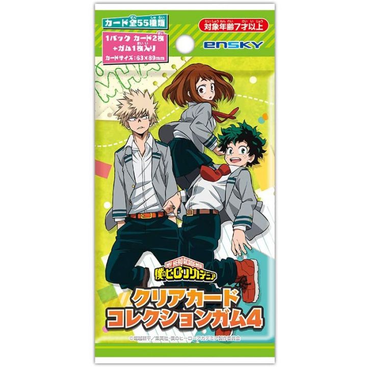 ENSKY - My Hero Academia Clear Card Collection 4 Box