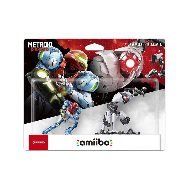 NINTENDO Amiibo - Set doble Samus & E.M.M.I. (Metroid Dread)