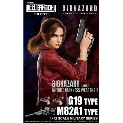 TOMYTEC - LittleArmory LABH02 BIOHAZARD: Infinite Darkness Weapons 2 Model Kit