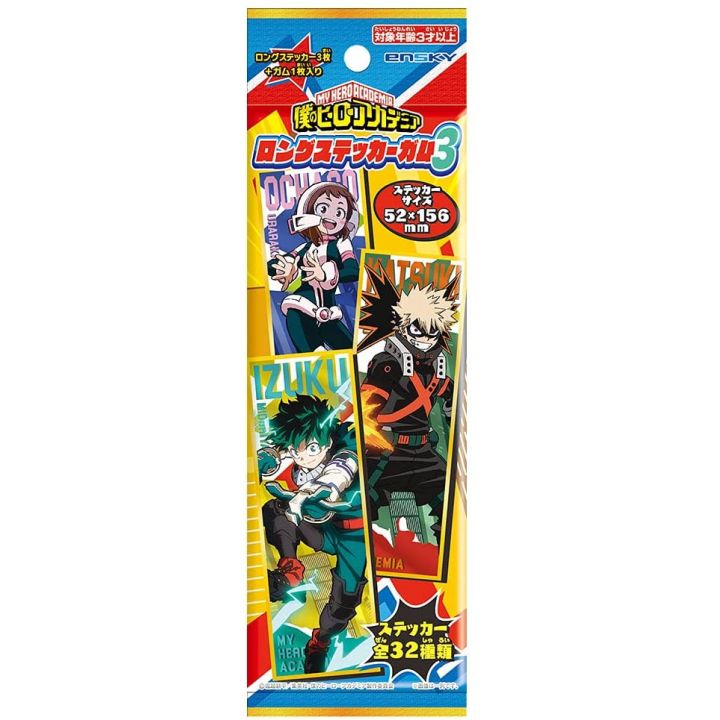 ENSKY - My Hero Academia Long Sticker 3 Collection