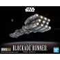 BANDAI Star Wars - Blockade Runner Vehicle 014 Plastic Model Kit