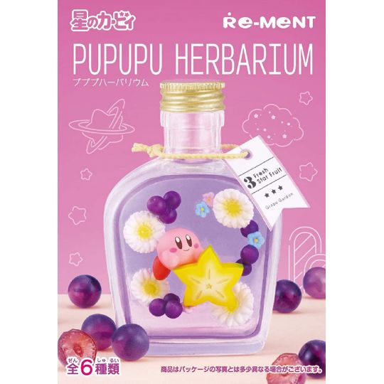 RE-MENT Hoshi no Kirby - Pupupu Herbarium Box (6pcs)