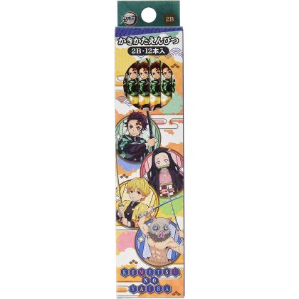 SHOWA NOTE - Kimetsu no Yaiba (Demon Slayer) - Kakikata Enpitsu 2B (12pcs) ver.A