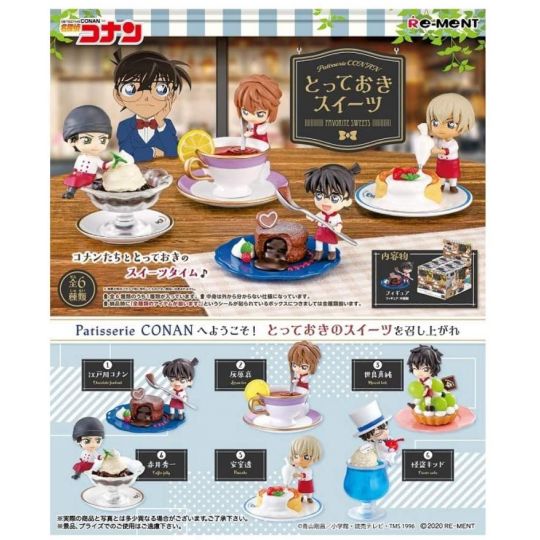 RE-MENT Detective Conan - Patisserie Conan Totteoki Sweets Box