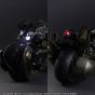 SQUARE ENIX - Final Fantasy VII Advent Children Play Arts Kai - Figurines de Cloud Strife et Fenrir