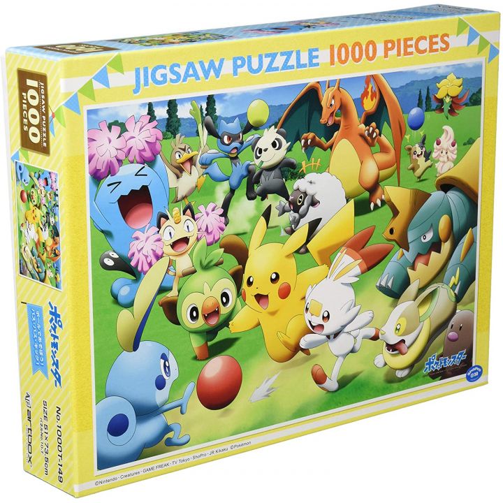 ENSKY - POKEMON Ball Game (Pass! Pass! Kick!) - 1000 Piece Jigsaw Puzzle 1000T-149