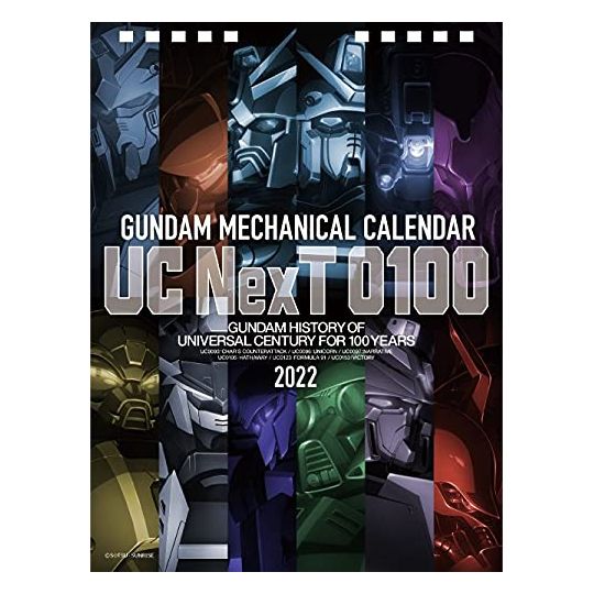 Mobile Suit Gundam - Gundam Mechanical Calendar 2022 UC NexT 0100